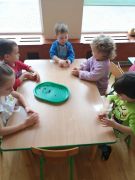 "Jeżyk"- praca z masy solnej