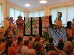 Teatrzyk kukiełkowy "Kukła z wiejskiego podwórka”