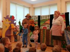 Teatrzyk kukiełkowy "Kukła z wiejskiego podwórka”