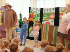 Teatrzyk kukiełkowy "Kukła z wiejskiego podwórka”