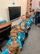 tuż przed pasowaniem