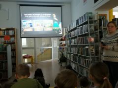 Zajęcia w bibliotece osiedlowej