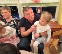 Życzenia  całusy dla dziadków