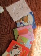 książki wypożyczone w bibliotece