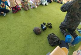 pokaz osprzętu żołnierza