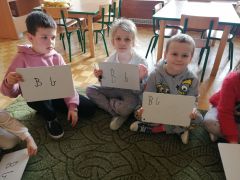 Piszemy literkę B