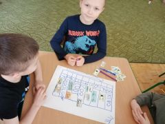 "Winda w zaczarowanym domu"- zajęcia matematyczne