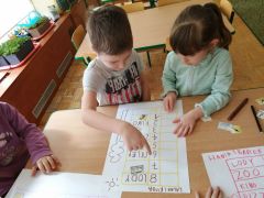 "Winda w zaczarowanym domu"- zajęcia matematyczne
