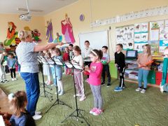 Gra na bum bum rurkach i flażoletach