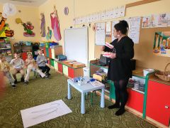 "Dziel się uśmiechem" - zajęcia z higienistką stomatologiczną