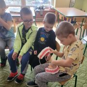 "Dziel się uśmiechem" - zajęcia z higienistką stomatologiczną
