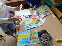 Praca plastyczna -kalosze