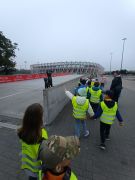 Przed stadionem 