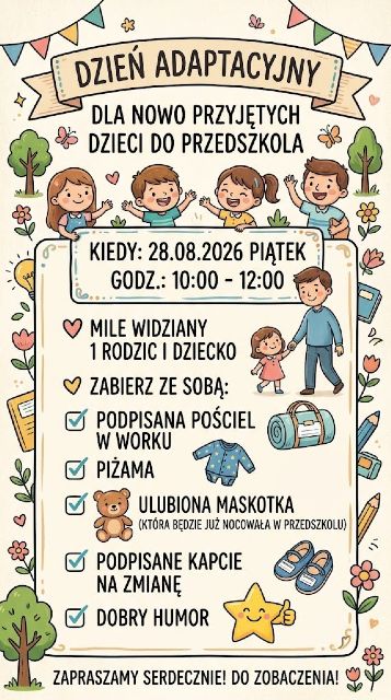 dzień adaptacyjny