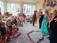 "Przyjście wiosny"- inscenizacja utworu