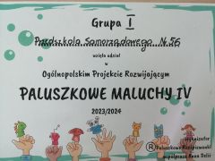 "Paluszkowe maluchy"