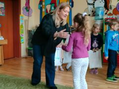 Wręczenie nagród przez Panią Dyrektor
